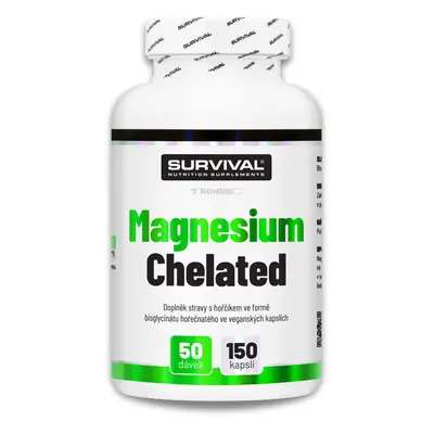 Survival: Hořčík - Magnesium Chelated, 150 cps