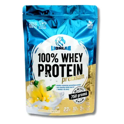 Lionlab: 100 % Whey Protein-vanilková zmrzlina 750 g