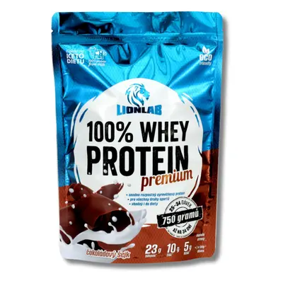 Lionlab: 100 % Whey Protei- čokoládový šejk 750 g