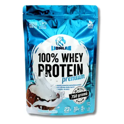 Lionlab: 100 % Whey Protein-kokosové mléko 750 g