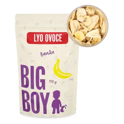 BIG BOY® Banán plátky lyofilizované 150 g Eko varianta