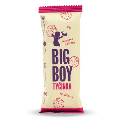 BIG BOY® Proteinová tyčinka Jahodová s ořechy 60g