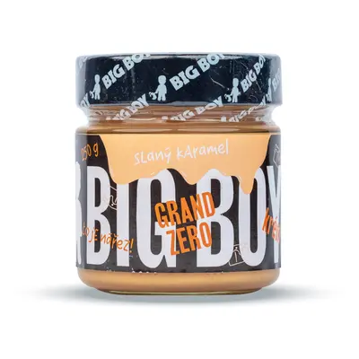 BIG BOY® Grand Zero slaný karamel - Arašídový krém s příchutí slaný karamel 250g