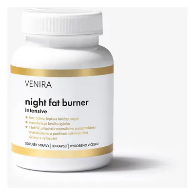 VENIRA night fat burner - intensive, 80 kapslí