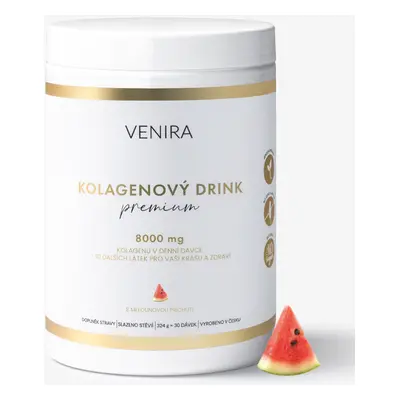 VENIRA PREMIUM kolagenový drink pro vlasy, nehty a pleť, meloun, 324 g