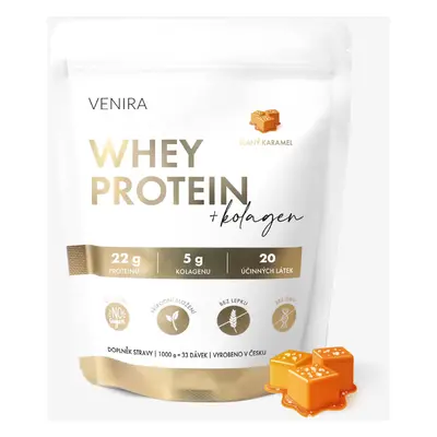 VENIRA whey protein, slaný karamel, 1000 g