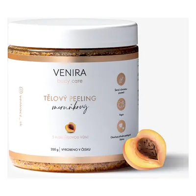 VENIRA tělový peeling, meruňkový, 200 g