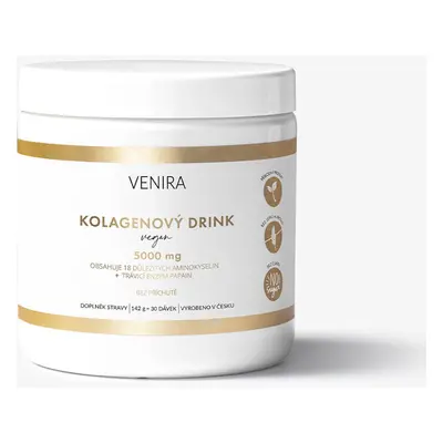 VENIRA veganský kolagenový drink pro vlasy, nehty a pleť, bez příchutě, 150 g