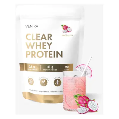 VENIRA clear whey protein, proteinová limonáda, dračí ovoce, 500 g