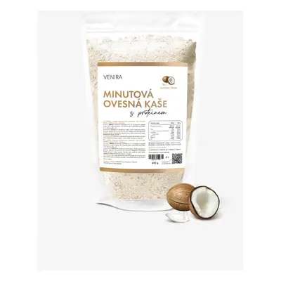 VENIRA minutová ovesná kaše s proteinem, coconut cream, 400 g