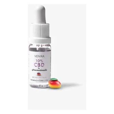 VENIRA CBD 10% olej by @mamadomisha s mangovou příchutí, 10 ml