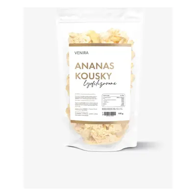 VENIRA lyofilizovaný ananas, 100 g