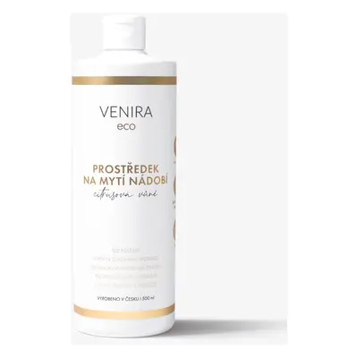 VENIRA ECO gel / prostředek na mytí nádobí, citrusová vůně, 500 ml