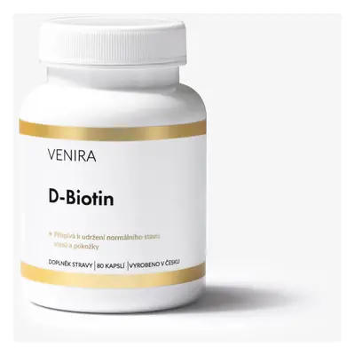 VENIRA d-biotin, 80 kapslí