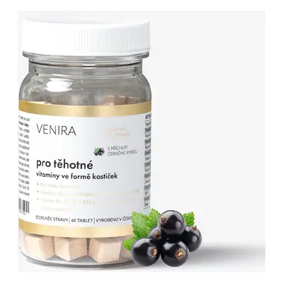 VENIRA vitamíny pro těhotné ženy, 1-3 trimestr, 60 kostiček