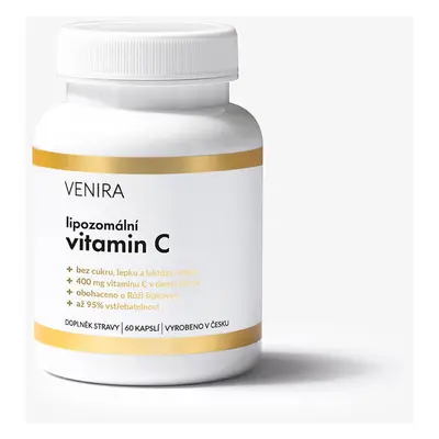 VENIRA lipozomální vitamin C, 60 kapslí