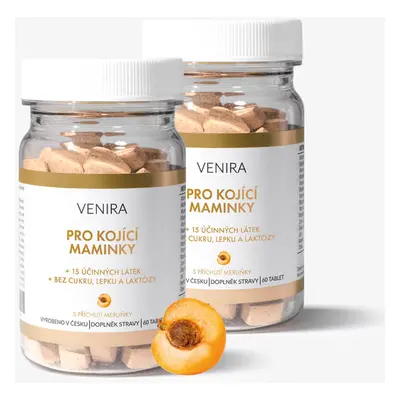 VENIRA vitamíny pro kojící ženy, 120 srdíček