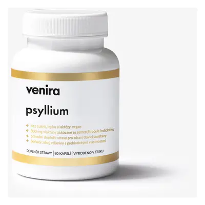 VENIRA psyllium, 80 kapslí