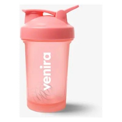 VENIRA shaker PRO s poutkem, růžový, 400 ml