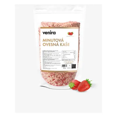 VENIRA minutová ovesná kaše, strawberry dream, 400 g