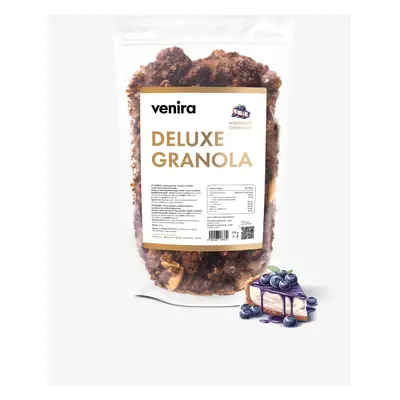 VENIRA deluxe granola, borůvkový cheesecake, 350 g