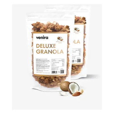 VENIRA deluxe granola, kokos, mandle a kešu, 700 g