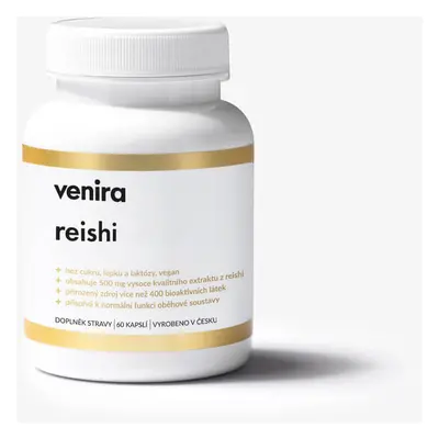 VENIRA reishi, 60 kapslí