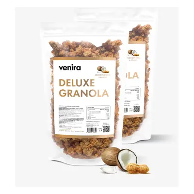 VENIRA deluxe granola, arašídový krém a kokos, 700 g