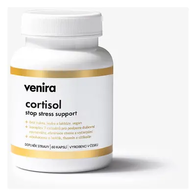 VENIRA cortisol - stop stress support, 60 kapslí