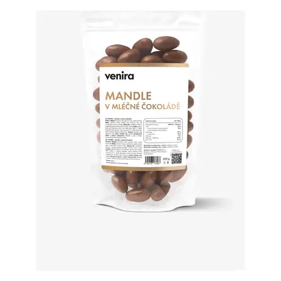 VENIRA mandle v mléčné čokoládě, 200 g