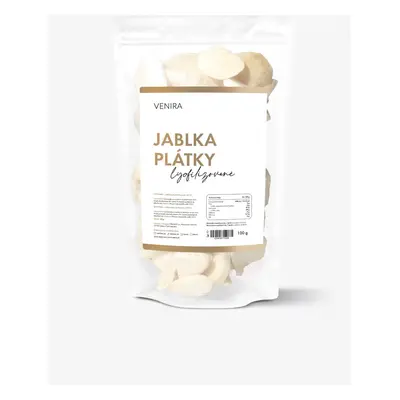 VENIRA lyofilizované jablko - plátky, 100 g