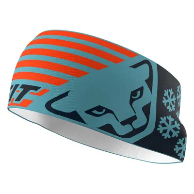 Čelenka Dynafit Graphic Performance Headband storm blue 2025 Barva: modrá / oranžová