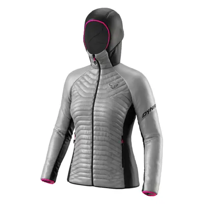 Bunda Dynafit Speed Insulation Hooded W alloy 22/23 Barva: šedá / černá