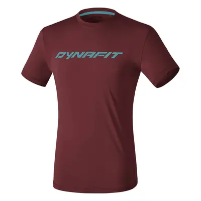 Triko Dynafit Traverse TEE burgundy 2024 Barva: vínová