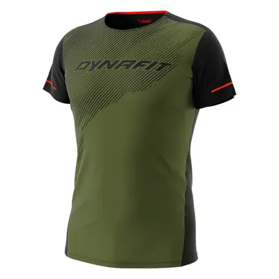 Triko Dynafit ALPINE 2 S/S TEE winter moss 2023 Barva: zelená