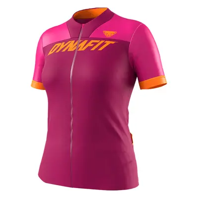 Dres Dynafit Ride W S/S FZ TEE flamingo 2021 Barva: růžová / oranžová