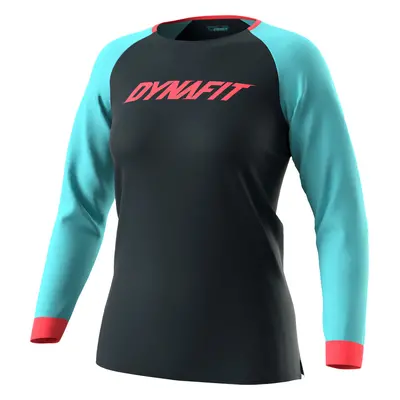 Tričko Dynafit Ride L/S W blueberry marine blue 2023 Barva: modrá / korálová