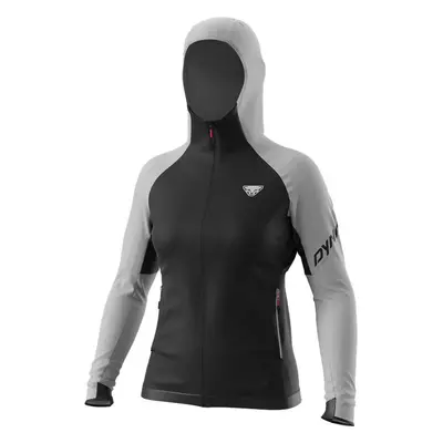 Mikina Dynafit Transalper PTC Hooded W alloy 2024 Barva: černá / šedá