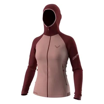 Mikina Dynafit Speed PTC Hooded W burgundy 24/25 Barva: starorůžová / vínová