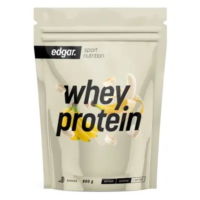 Edgar Whey Protein Váha: 800 g, Příchuť: Banán