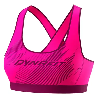 Podprsenka Dynafit Alpine Graphic Bra W pink glo 2023 Barva: růžová