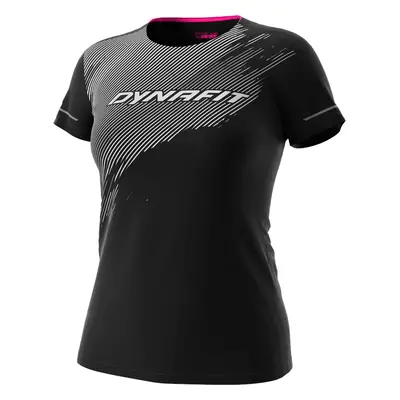 Triko Dynafit Alpine 2 S/S Tee W black out/nimbus 2025 Barva: černá / bílá