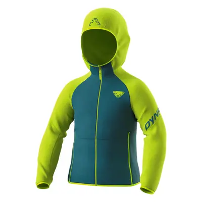 Dynafit Dětská mikina Youngstar PTC Unisex lime punch/5791 24/25 Barva: modrá / zelená