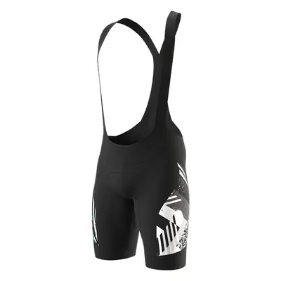 Kalhoty laclem Dynafit Snow Leopard Bib Shorts black out 2023 Barva: černá / bílá