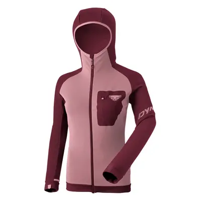 Mikina Dynafit Radical PTC Hooded W burgundy 24/25 Barva: starorůžová / vínová