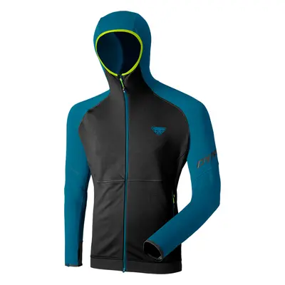 Mikina Dynafit Transalper Thermal Hoody reef 2023 Barva: černá / modrá