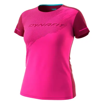 Triko Dynafit Alpine 2 S/S Tee W pink glo 2023 Barva: růžová