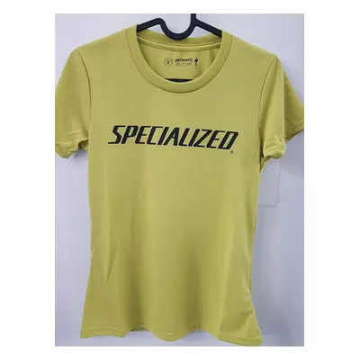 Tričko Specialized 24/7 Wordmark W olive green 2024 Barva: zelená