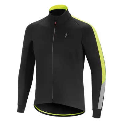 Bunda Specialized Element RBX Comp HV Jacket black/neon yellow Barva: černá / žlutá