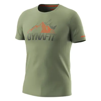 Triko Dynafit Transalper Graphic S/S Tee sage 2025 Barva: zelená